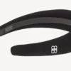 Women’s holli headband in black/shiny silver