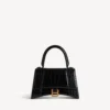 Women’s hourglass handbag small in black Women’s hourglass handbag small in black