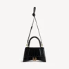 Women’s hourglass handbag small in black Women’s hourglass handbag small in black