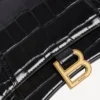 Women’s hourglass handbag small in black Women’s hourglass handbag small in black
