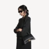 Women’s hourglass handbag small in black Women’s hourglass handbag small in black