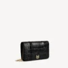 Women’s hourglass phone pouch in black Women’s hourglass phone pouch in black