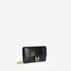 Women’s hourglass wallet on chain in black Women’s hourglass wallet on chain in black