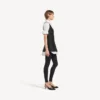 Women’s hybrid shirt dress in black