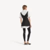 Women’s hybrid shirt dress in black