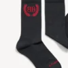 Women’s laurel classic socks in black/white Women’s laurel classic socks in black/white