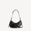 Women’s le cagole shoulder bag small in black Women’s le cagole shoulder bag small in black