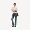 Women’s le cagole shoulder bag small in black Women’s le cagole shoulder bag small in black