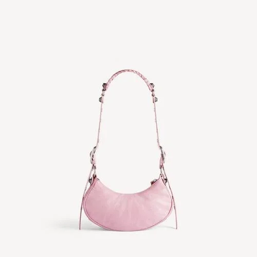 Women’s le cagole shoulder bag xs in light pink Women’s le cagole shoulder bag xs in light pink