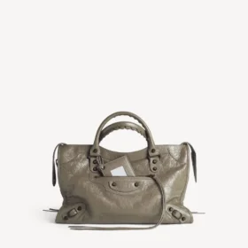 Women’s le city bag medium in army green
