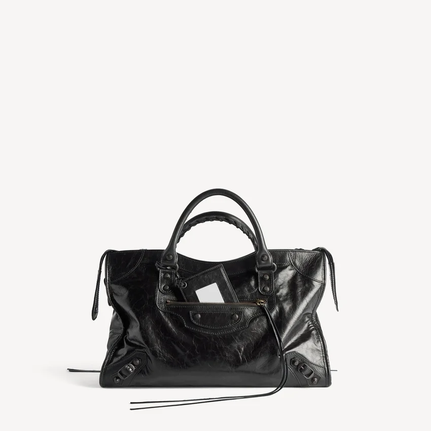 Women’s le city bag medium in black Women’s le city bag medium in black