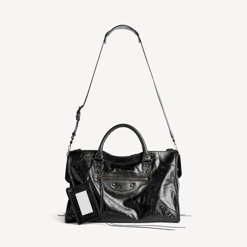 Women’s le city bag medium in black Women’s le city bag medium in black