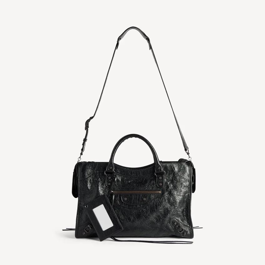 Women’s le city bag medium in black Women’s le city bag medium in black