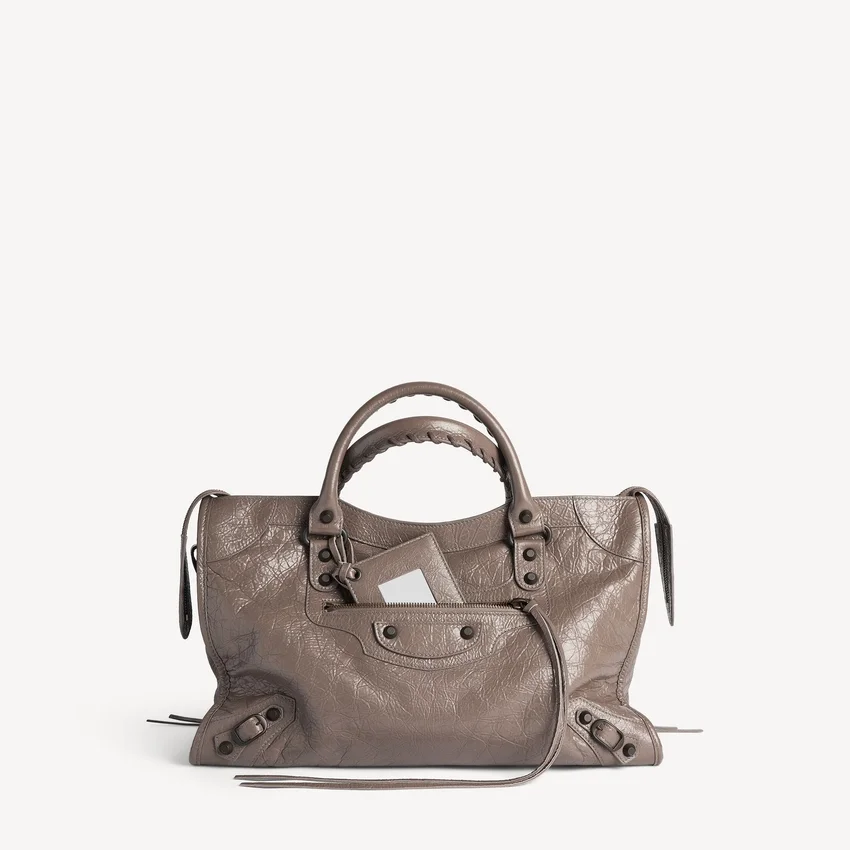 Women’s le city bag medium in dark noix Women’s le city bag medium in dark noix