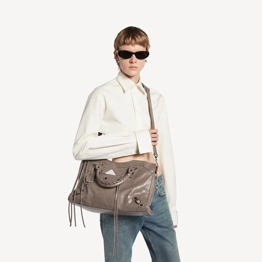 Women’s le city bag medium in dark noix Women’s le city bag medium in dark noix