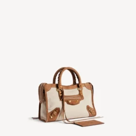 Women’s le city bag small in beige/camel