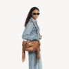 Women’s le city bag small in camel