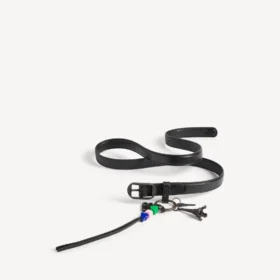 Women’s le city belt with charms  in black