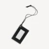 Women’s le city charm card case mirror in black