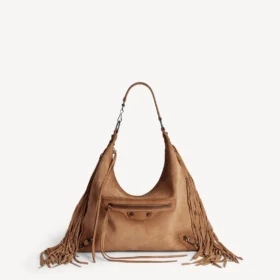 Women’s le city hobo bag medium in camel