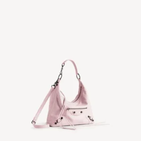 Women’s le city hobo bag small in petal pink