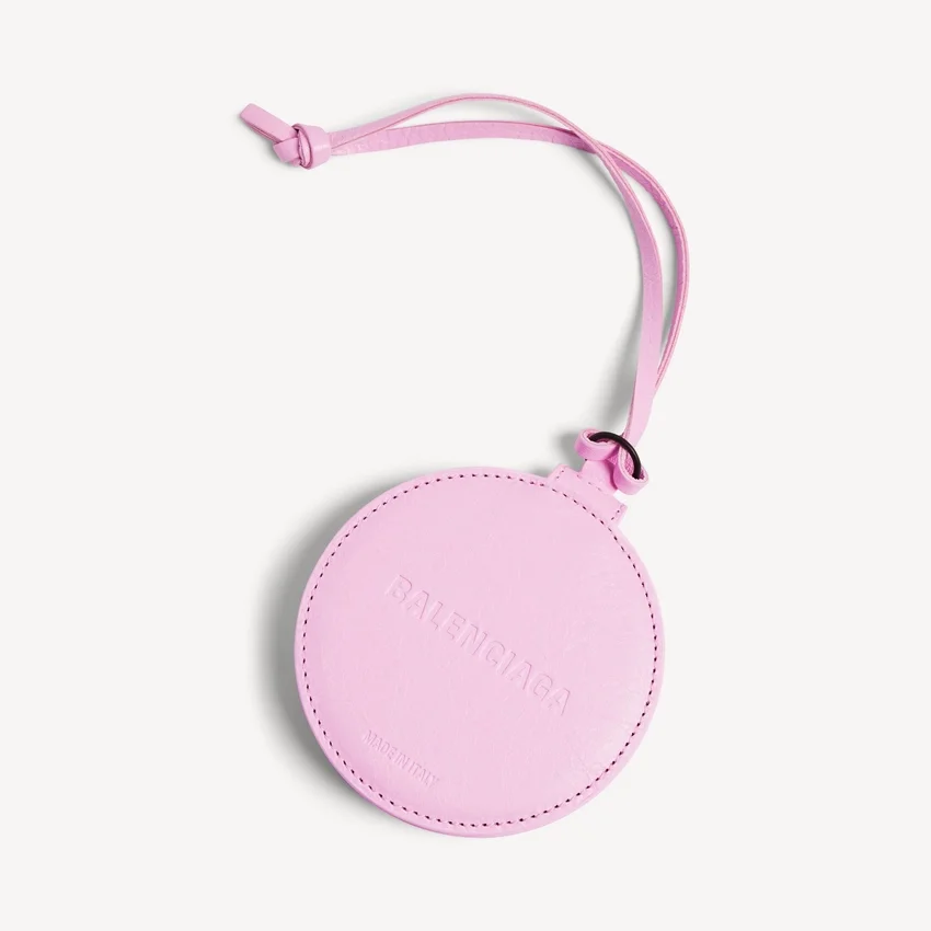 Women’s le city round mirror charm in bubbly pink Women’s le city round mirror charm in bubbly pink