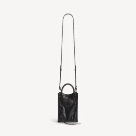 Women’s le city tote phone holder in black Women’s le city tote phone holder in black