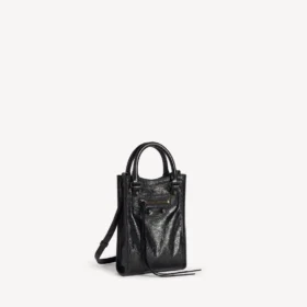 Women’s le city tote phone holder in black Women’s le city tote phone holder in black