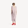 Women’s midi sack dress in dusty pink