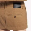 Women’s mini cotton skirt in beige