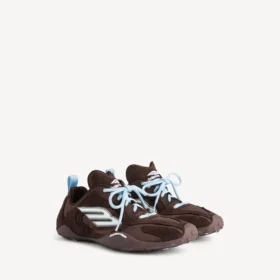 Men’s monday ultra sneaker in brown/white/light blue/beige Men’s monday ultra sneaker in brown/white/light blue/beige