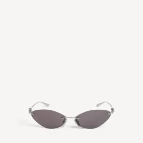 Women’s nano cat sunglasses in silver Women’s nano cat sunglasses in silver