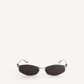 Women’s nano d-frame sunglasses in silver Women’s nano d-frame sunglasses in silver
