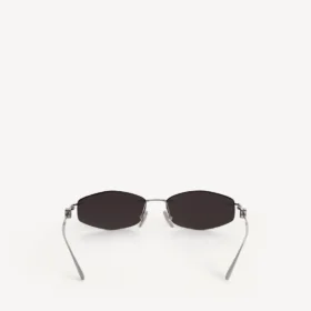 Women’s nano d-frame sunglasses in silver Women’s nano d-frame sunglasses in silver