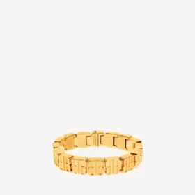 Women’s nano mini link bracelet in shiny gold