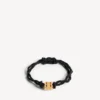 Women’s nano ribbon bb bracelet in black/shiny gold Women’s nano ribbon bb bracelet in black/shiny gold