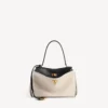 Women’s rodeo handbag small in beige/black