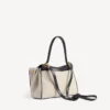 Women’s rodeo handbag small in beige/black