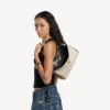 Women’s rodeo handbag small in beige/black