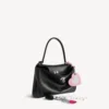 Women’s rodeo handbag small with charms in black
