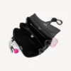 Women’s rodeo handbag small with charms in black