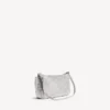 Women’s rodeo sling pochette with rhinestones in smoke grey Women’s rodeo sling pochette with rhinestones in smoke grey