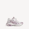 Women’s runner glitter sneaker in white/lilac/pink Women’s runner glitter sneaker in white/lilac/pink