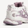 Women’s runner glitter sneaker in white/lilac/pink Women’s runner glitter sneaker in white/lilac/pink