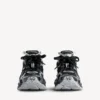 Women’s runner sneaker in black/silver Women’s runner sneaker in black/silver