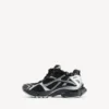 Women’s runner sneaker in black/silver Women’s runner sneaker in black/silver