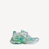 Women’s runner sneaker in grey/green/blue Women’s runner sneaker in grey/green/blue