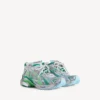 Women’s runner sneaker in grey/green/blue Women’s runner sneaker in grey/green/blue