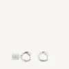 Women’s saint-germain tag earrings in shiny silver Women’s saint-germain tag earrings in shiny silver