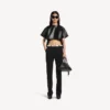 Women’s slim tailored pants in black Women’s slim tailored pants in black